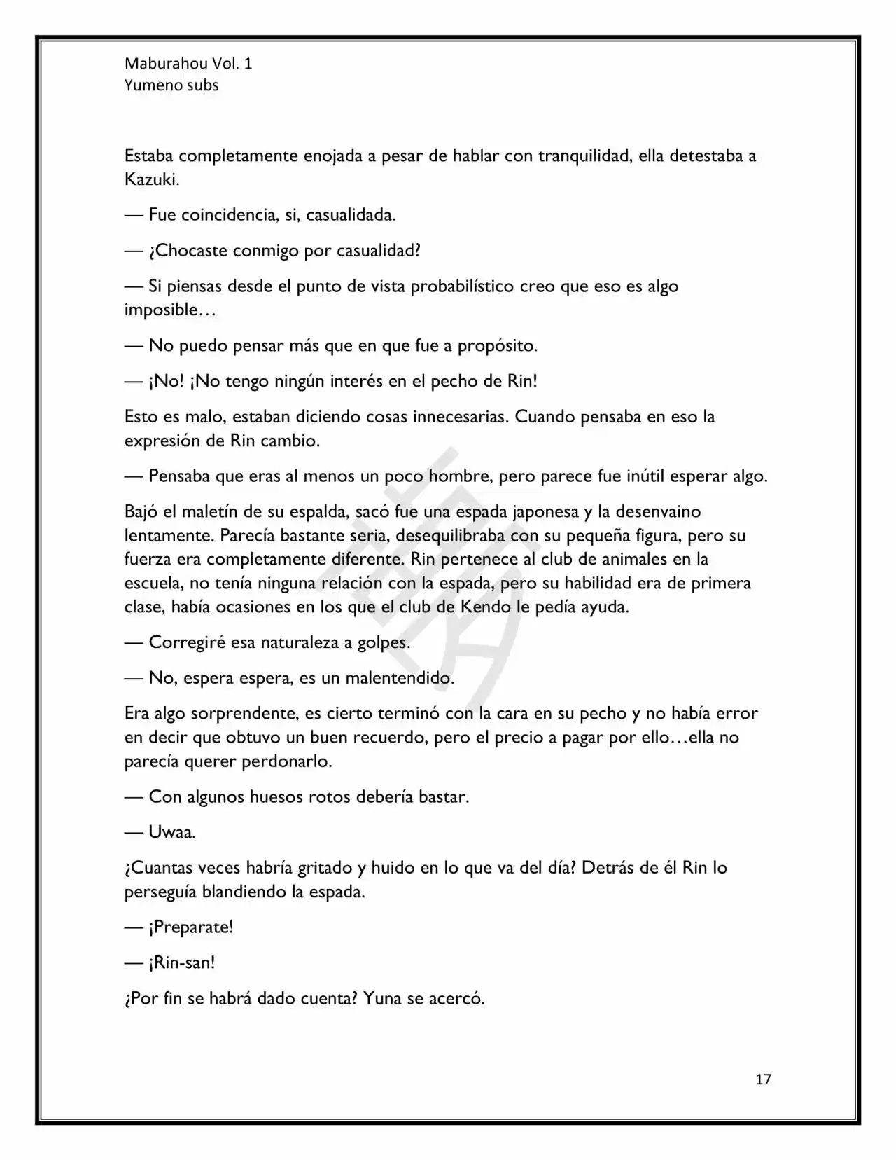 Maburaho (Novela) - Capítulo 1 - Página 18 - LectorTMOo