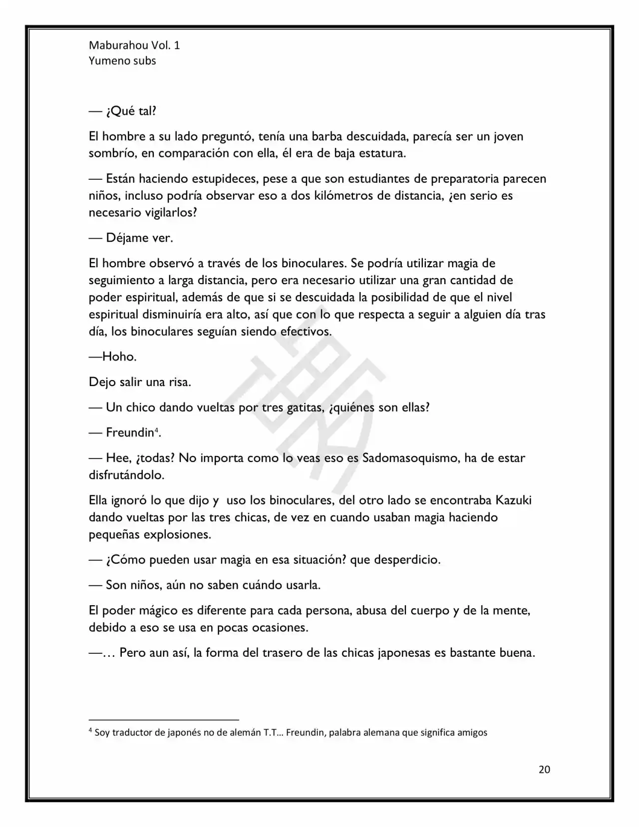 Maburaho (Novela) - Capítulo 1 - Página 21 - LectorTMOo