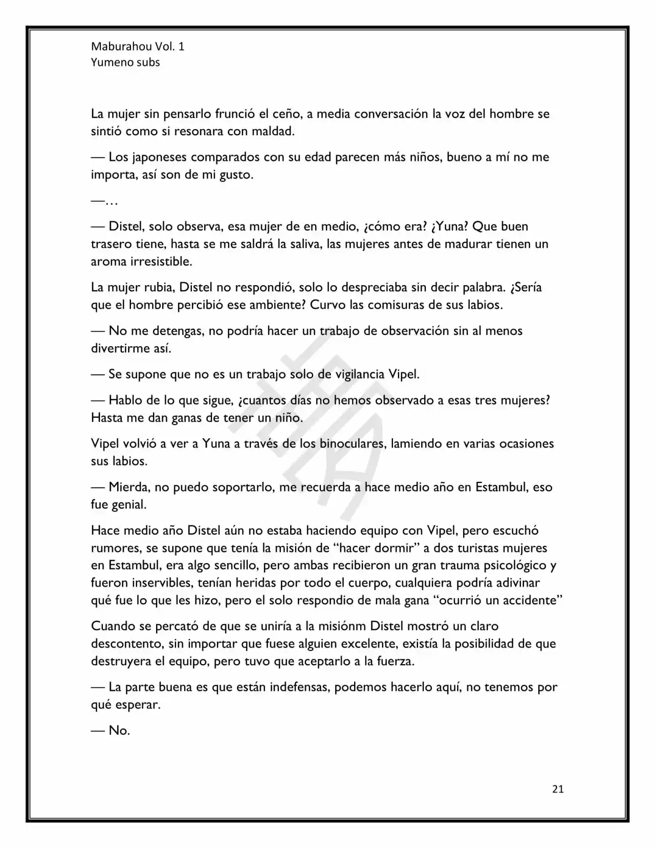 Maburaho (Novela) - Capítulo 1 - Página 22 - LectorTMOo