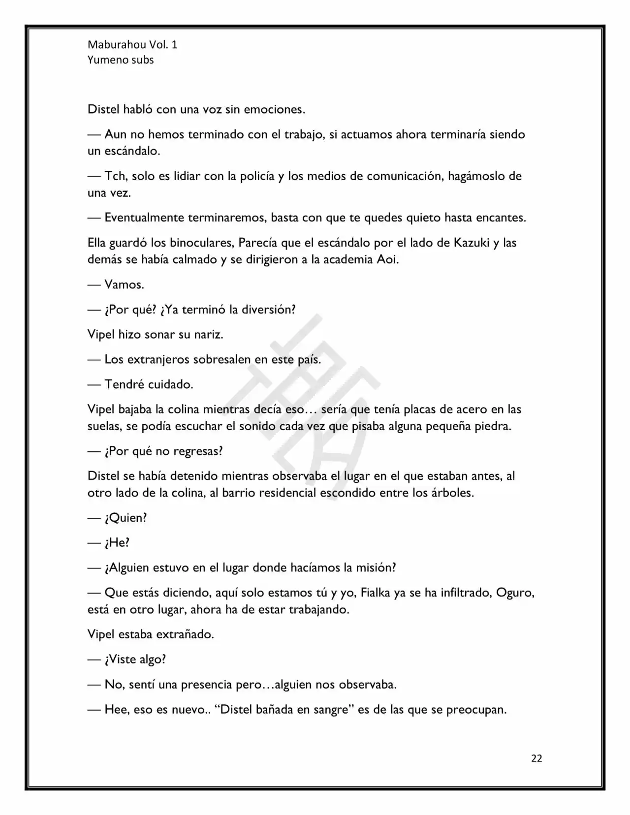 Maburaho (Novela) - Capítulo 1 - Página 23 - LectorTMOo