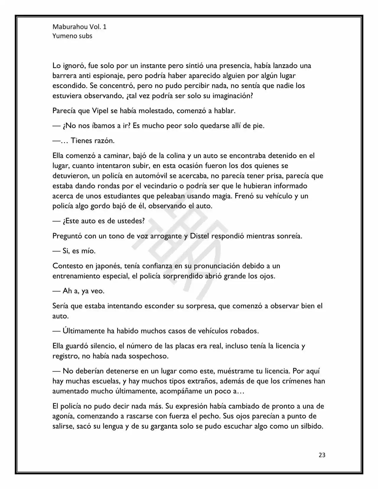 Maburaho (Novela) - Capítulo 1 - Página 24 - LectorTMOo