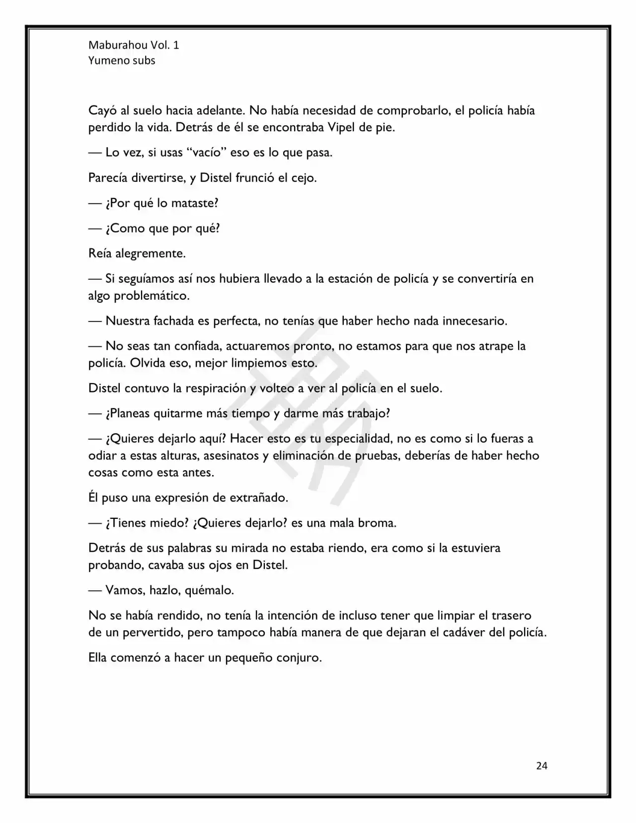 Maburaho (Novela) - Capítulo 1 - Página 25 - LectorTMOo