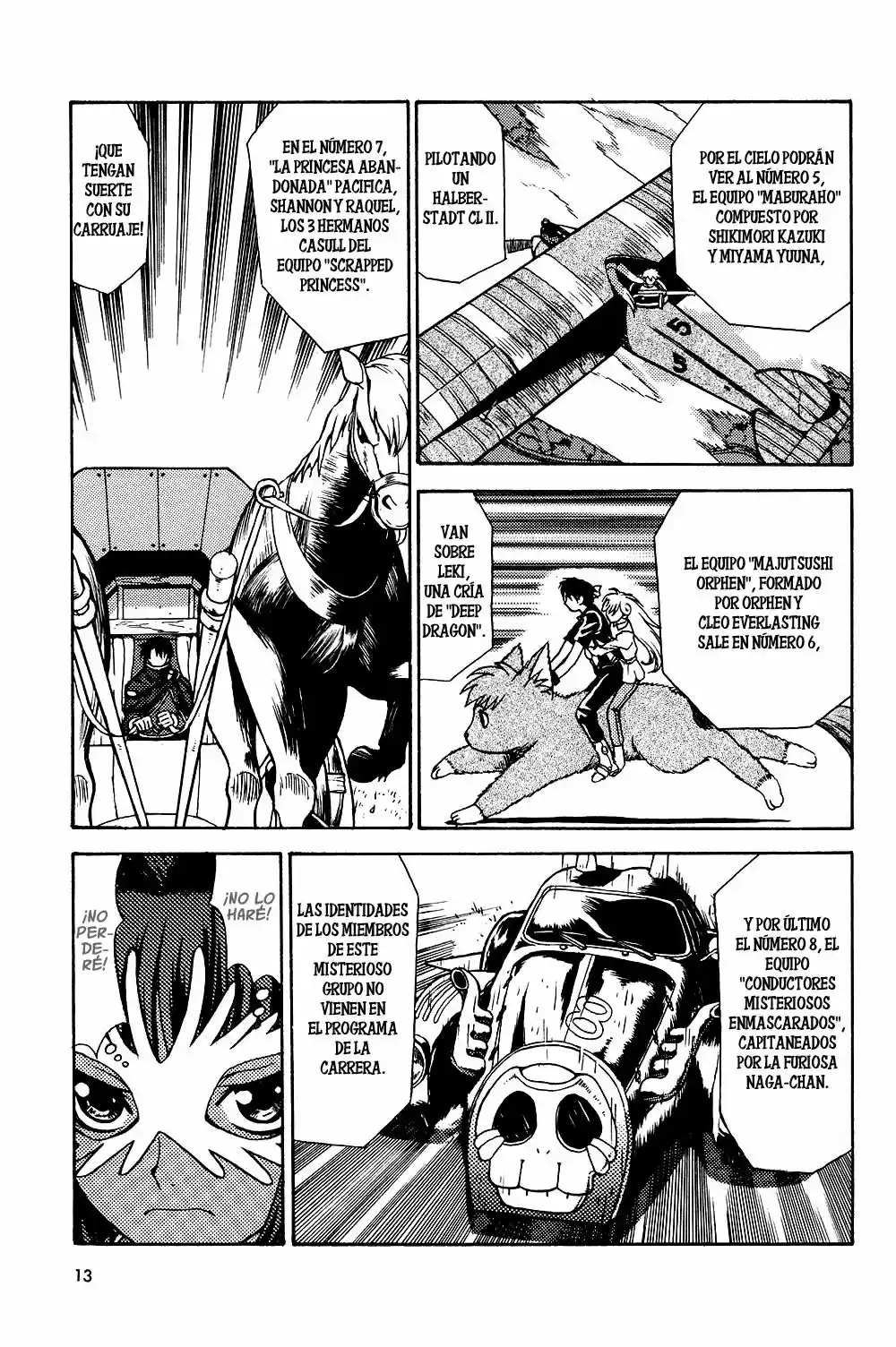 Maburaho VS Slayers capítulo 1 página 13