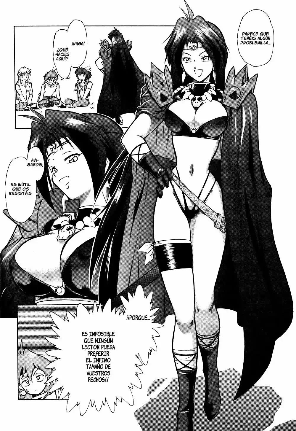 Maburaho VS Slayers capítulo 1 página 127