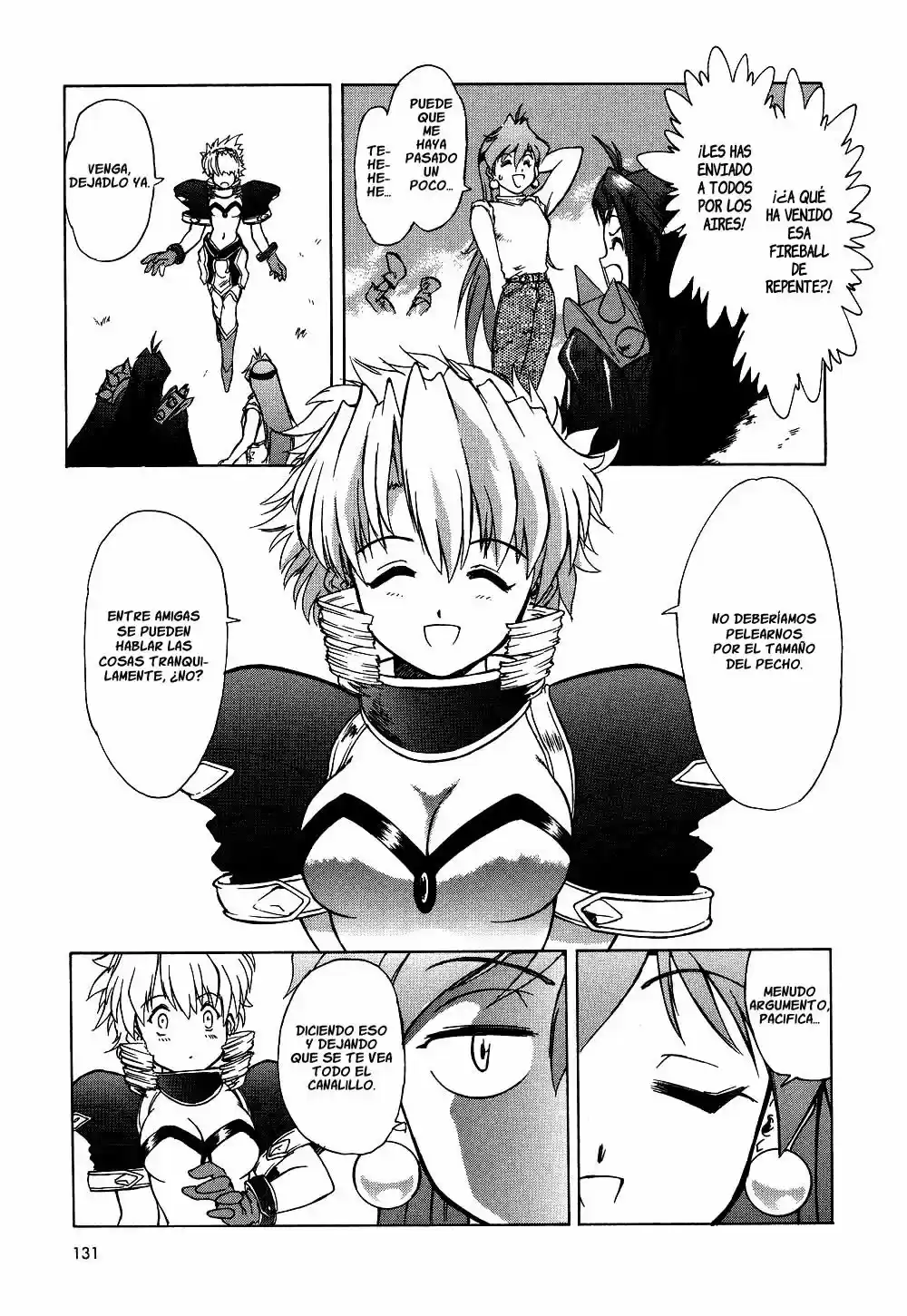 Maburaho VS Slayers capítulo 1 página 130