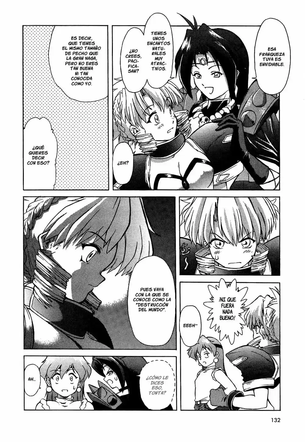 Maburaho VS Slayers capítulo 1 página 131