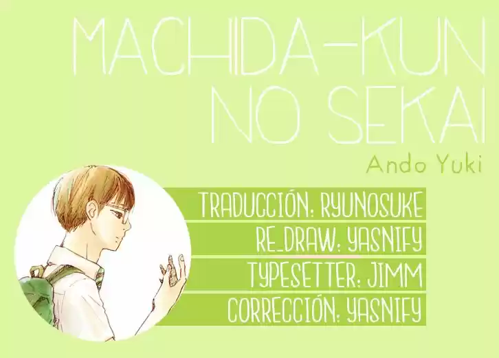 Machida-kun No Sekai - Capítulo 20 - Página 1 - LectorTMOo