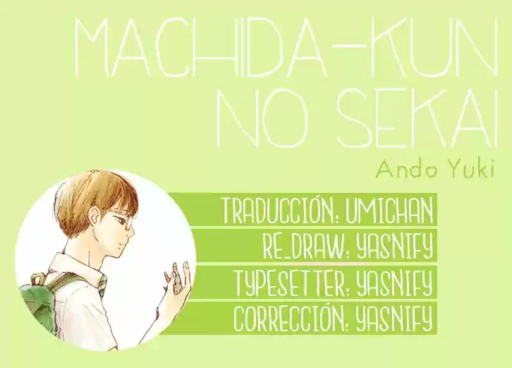 Machida-kun No Sekai - Capítulo 22 - Página 1 - LectorTMOo