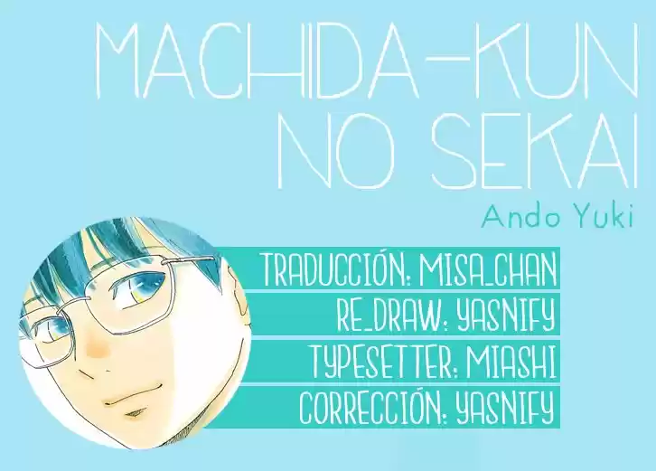 Machida-kun No Sekai - Capítulo 24 - Página 1 - LectorTMOo