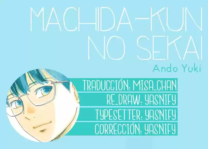 Machida-kun No Sekai - Capítulo 25 - Página 1 - LectorTMOo