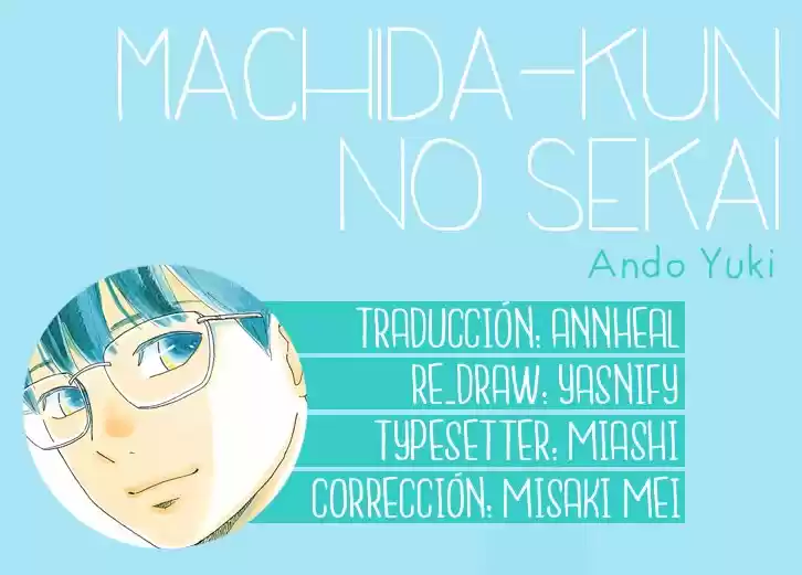 Machida-kun No Sekai - Capítulo 26 - Página 1 - LectorTMOo