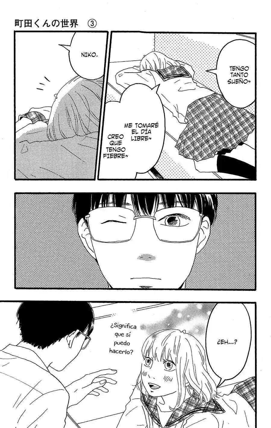 Machida-kun No Sekai - Capítulo 9 - Página 11 - LectorTMOo