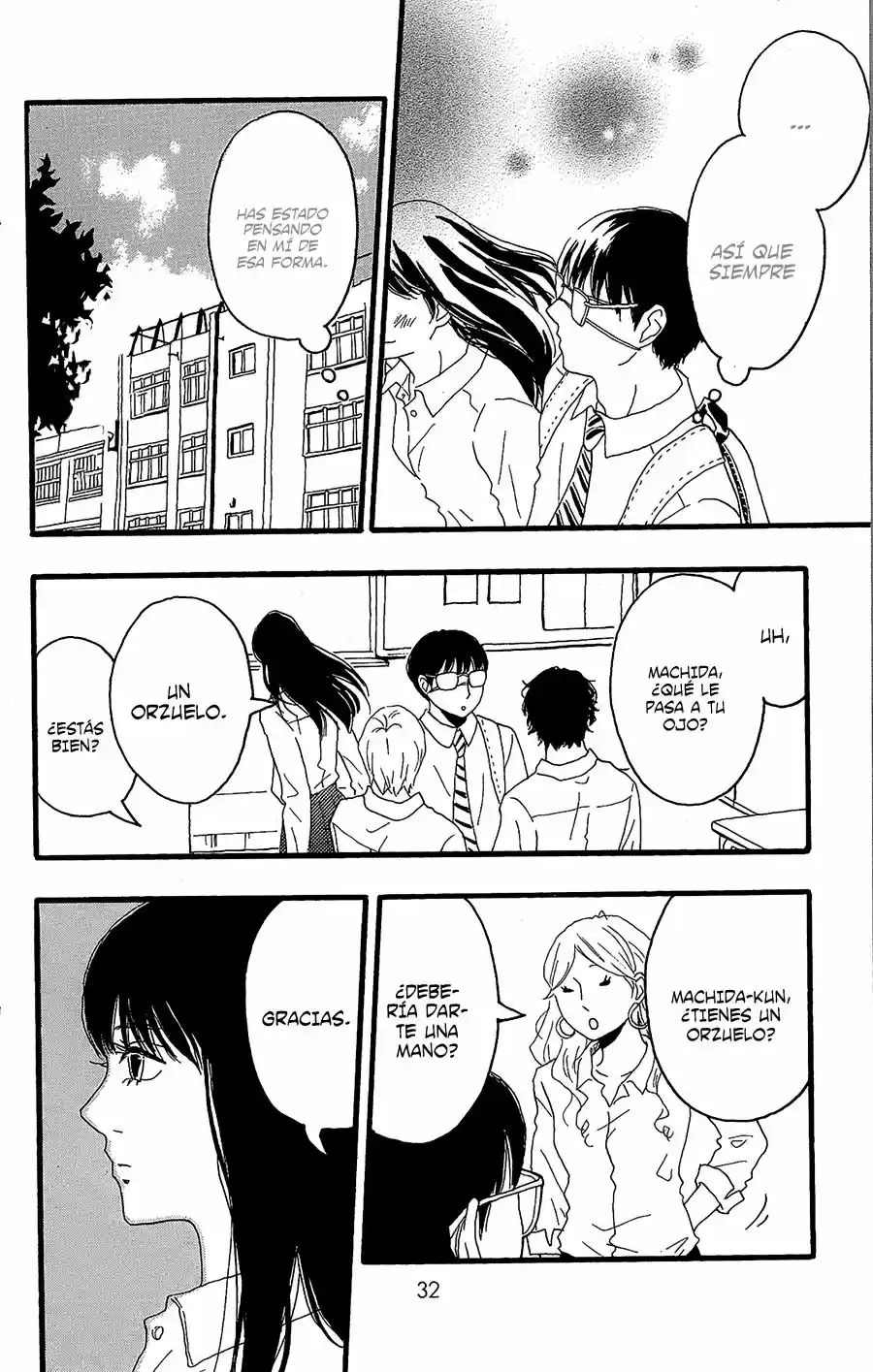 Machida-kun No Sekai - Capítulo 9 - Página 32 - LectorTMOo