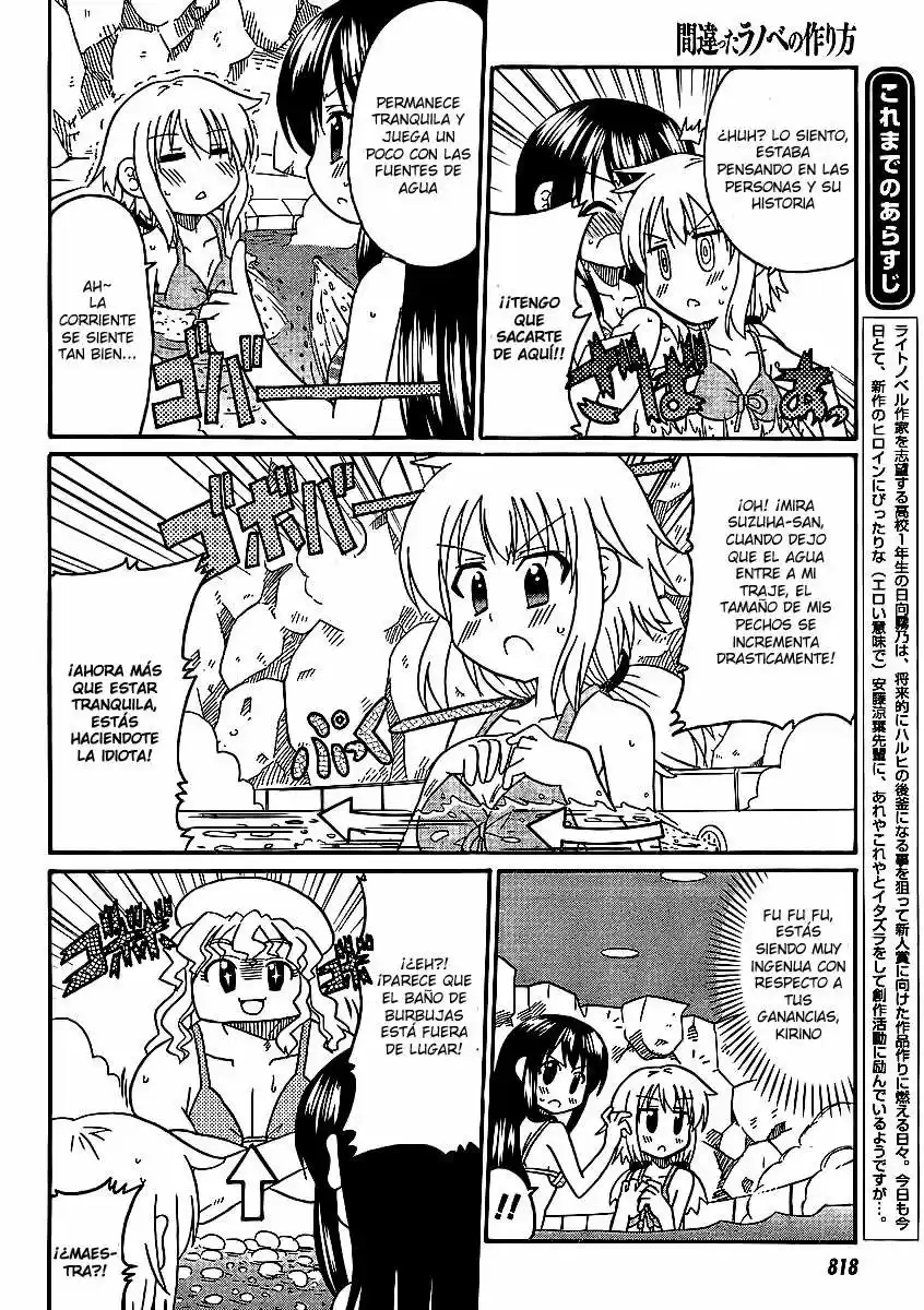 Machigatta Light Novel No Tsukurikata - Capítulo 6 - Página 8 - LectorTMOo