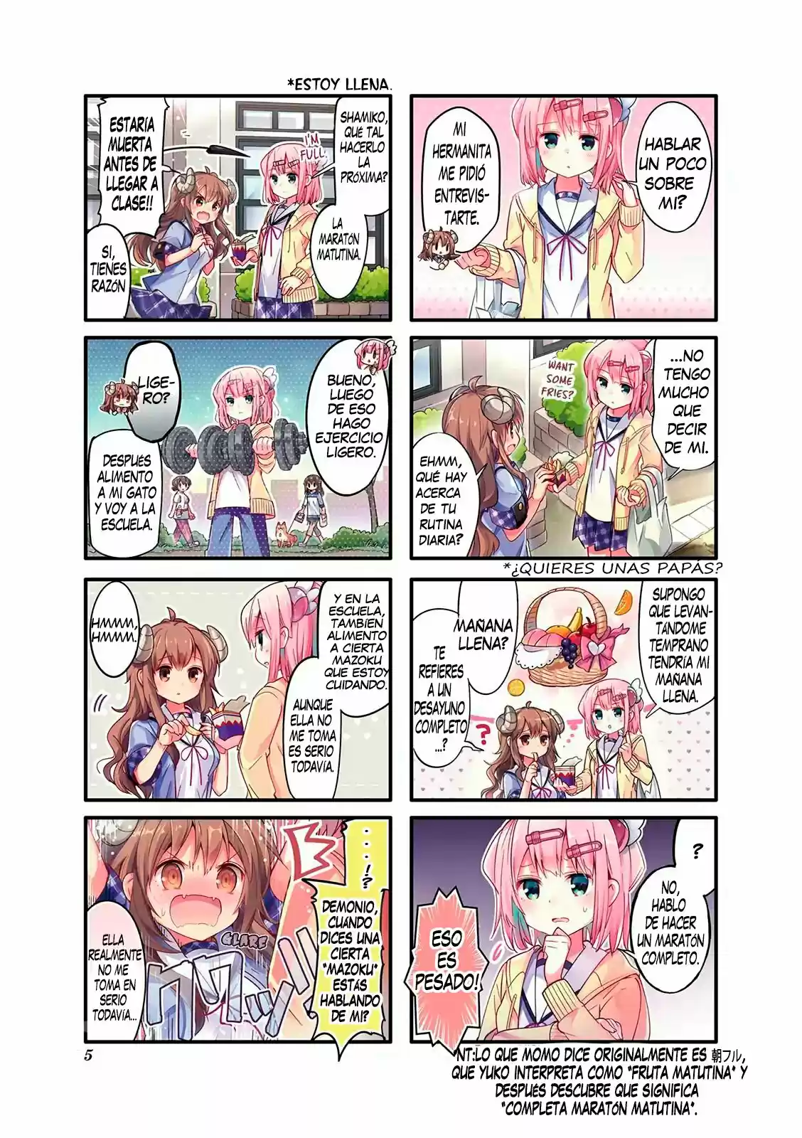 Machikado Mazoku - Capítulo - Página 7 - LectorTMOo