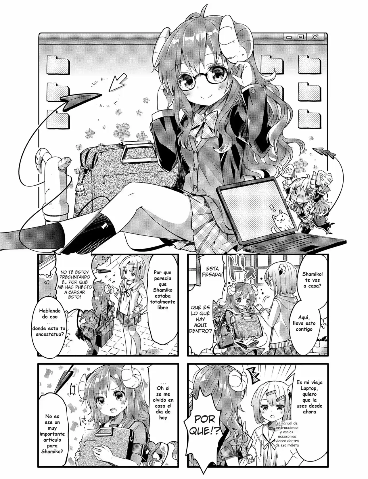 Machikado Mazoku - Capítulo 10 - Página 2 - LectorTMOo