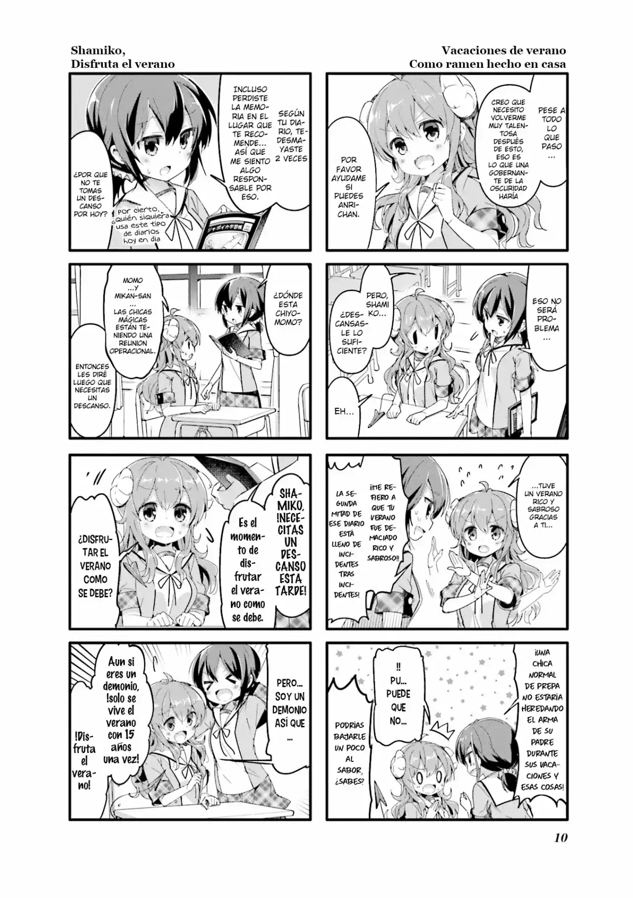 Machikado Mazoku - Capítulo 40 - Página 3 - LectorTMOo