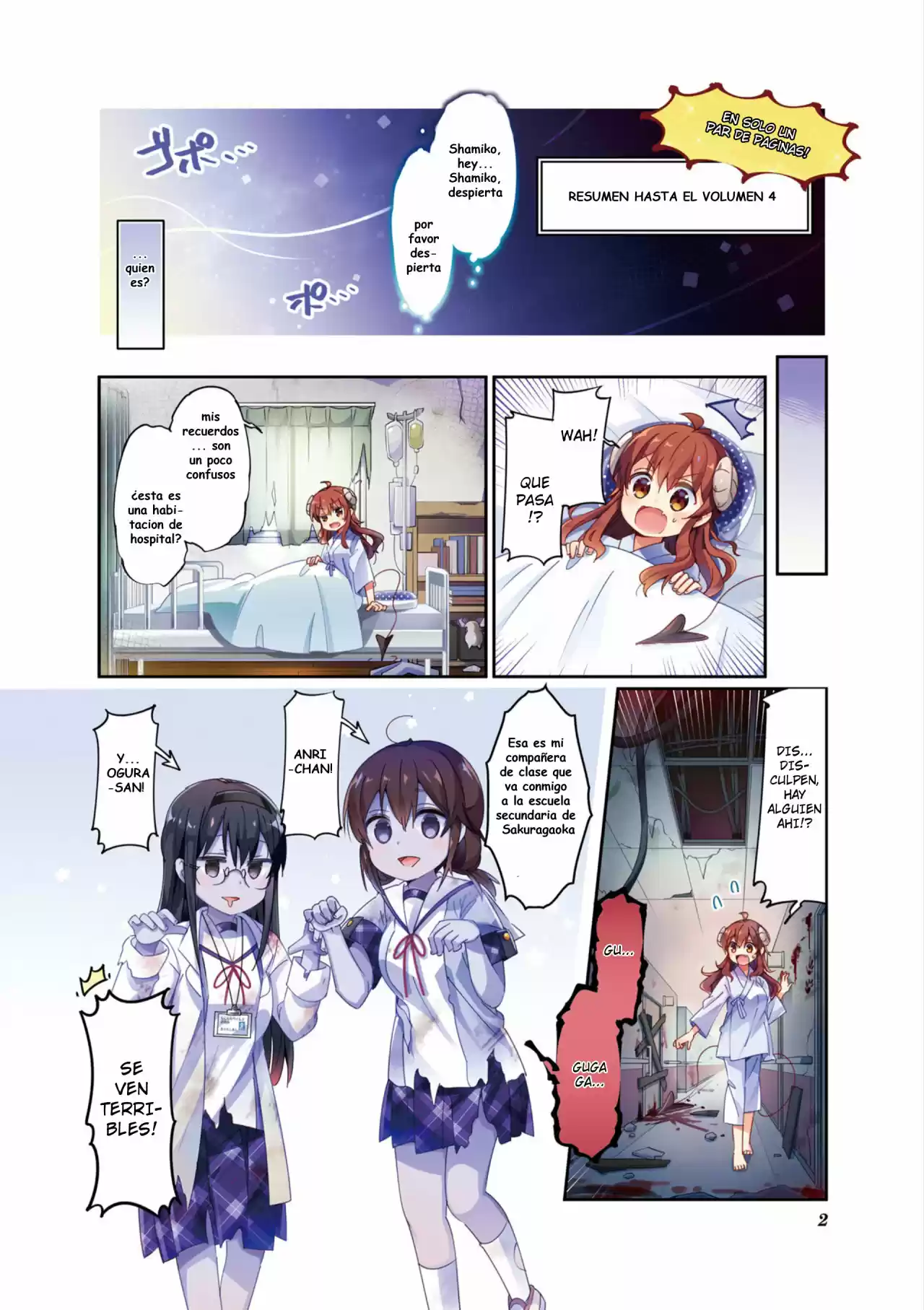 Machikado Mazoku - Capítulo 52.50 - Página 2 - LectorTMOo
