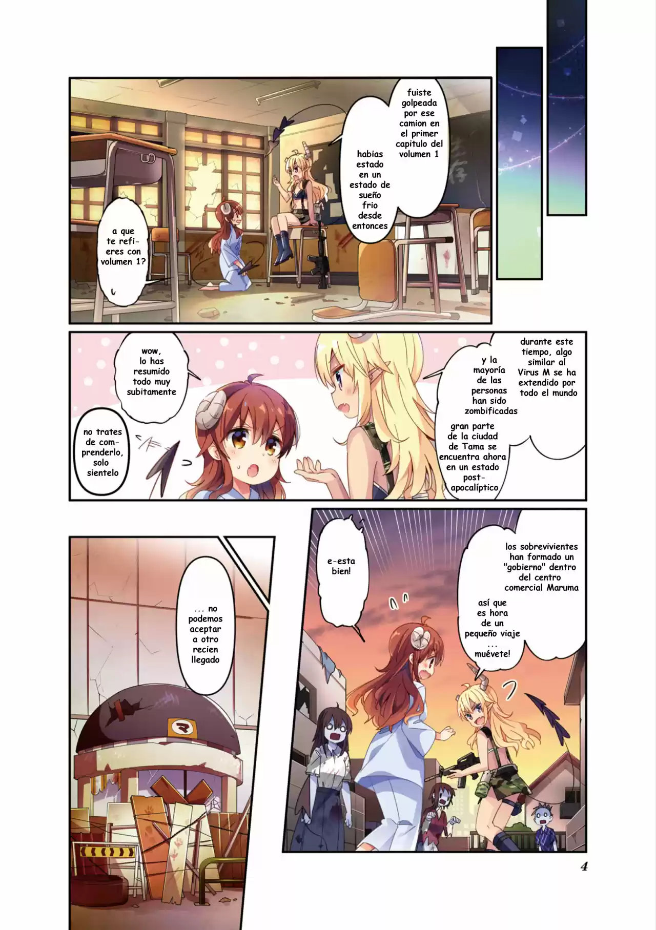 Machikado Mazoku - Capítulo 52.50 - Página 4 - LectorTMOo