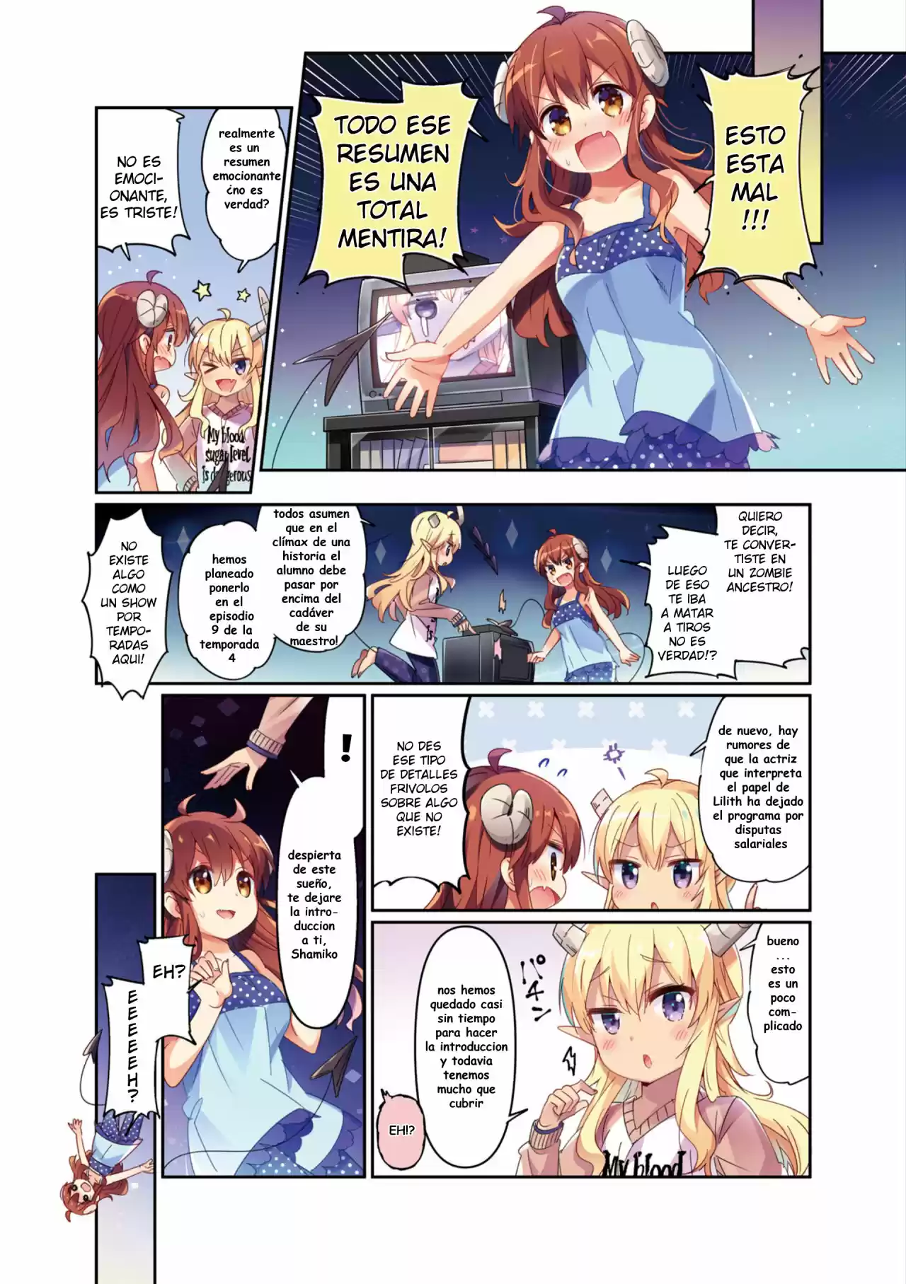 Machikado Mazoku - Capítulo 52.50 - Página 8 - LectorTMOo