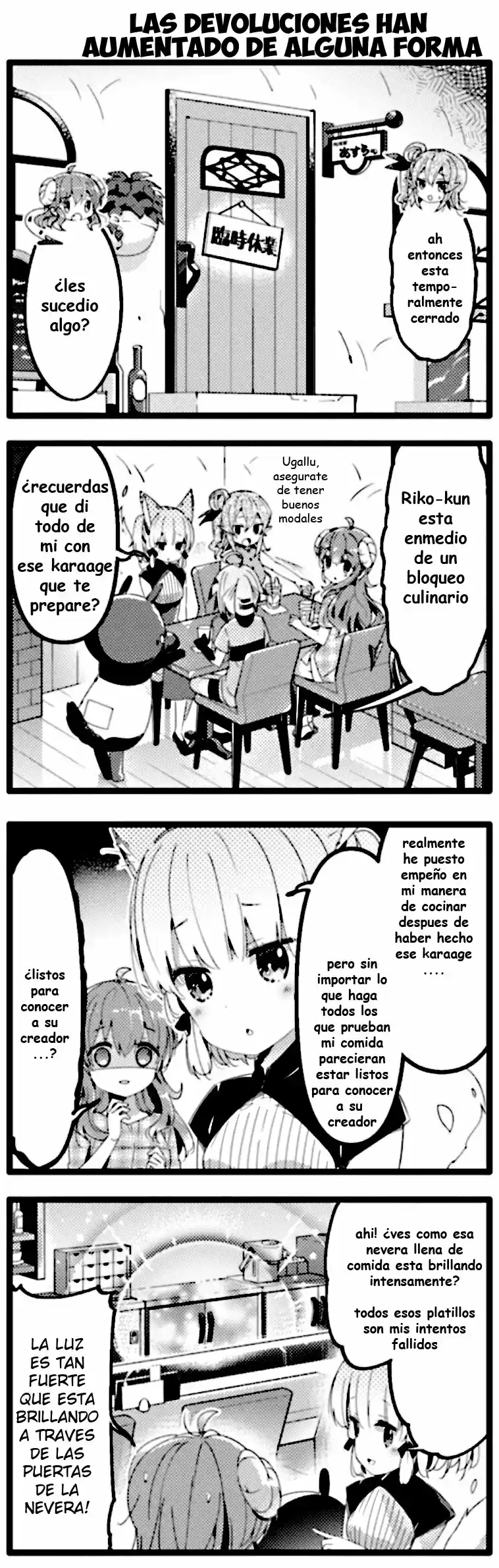 Machikado Mazoku - Capítulo 54 - Página 4 - LectorTMOo