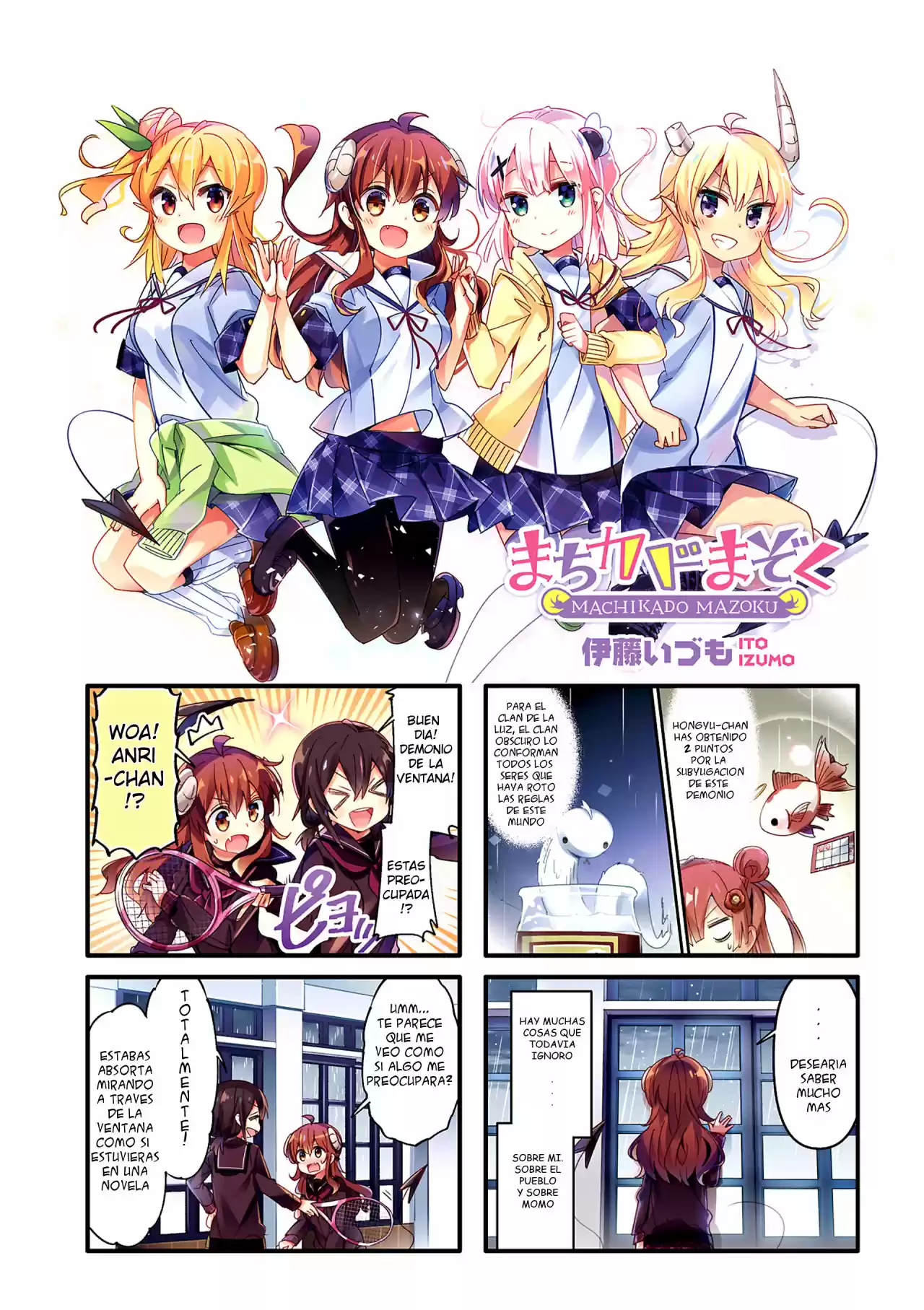 Machikado Mazoku - Capítulo 65 - Página 4 - LectorTMOo