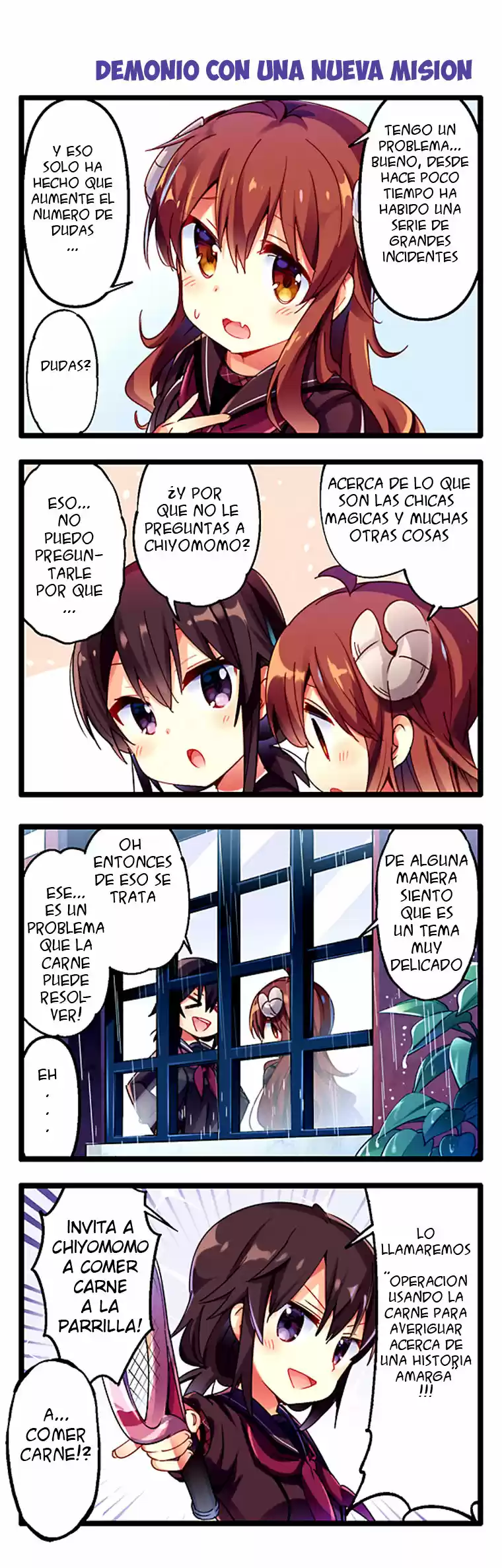 Machikado Mazoku - Capítulo 65 - Página 5 - LectorTMOo