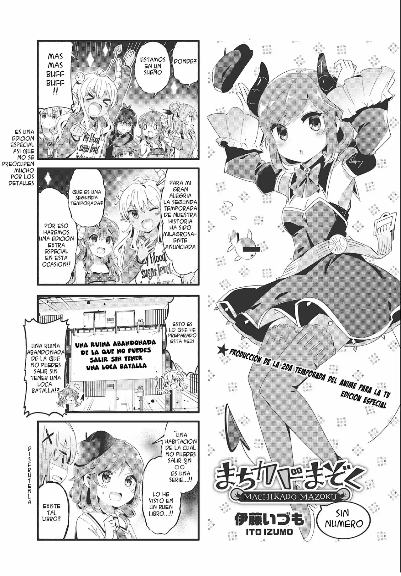 Machikado Mazoku - Capítulo 74.50 - Página 2 - LectorTMOo
