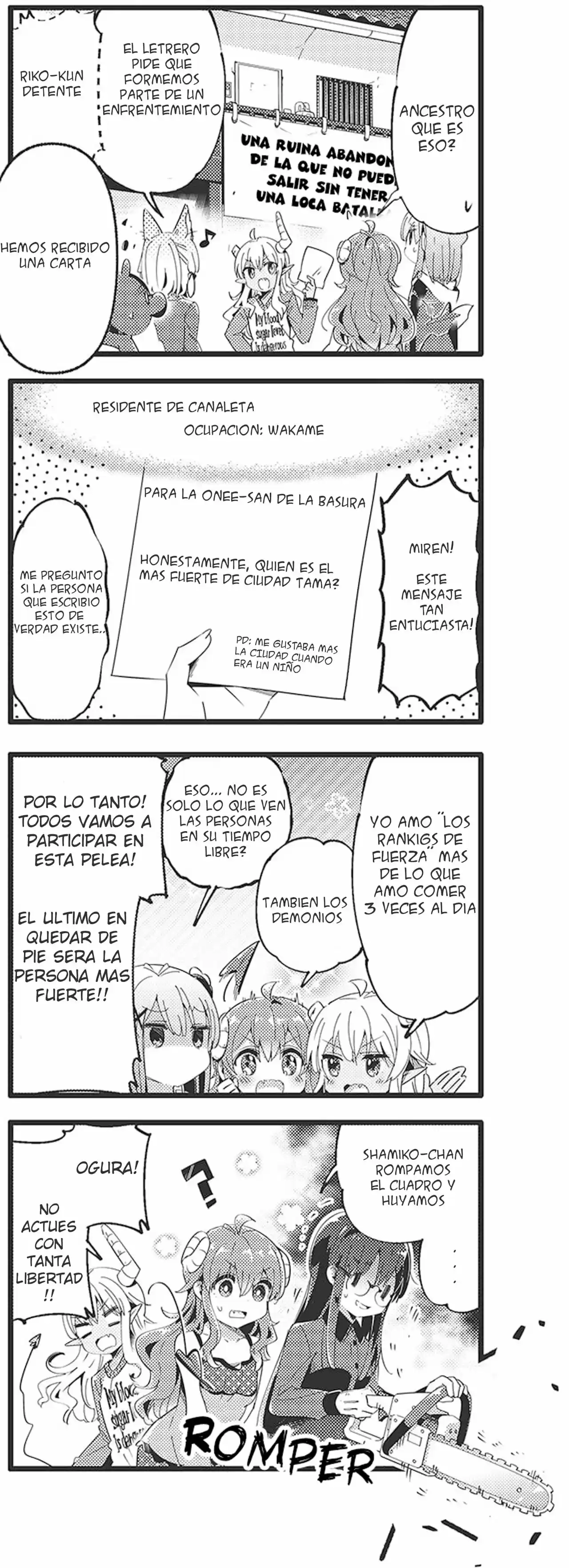 Machikado Mazoku - Capítulo 74.50 - Página 3 - LectorTMOo