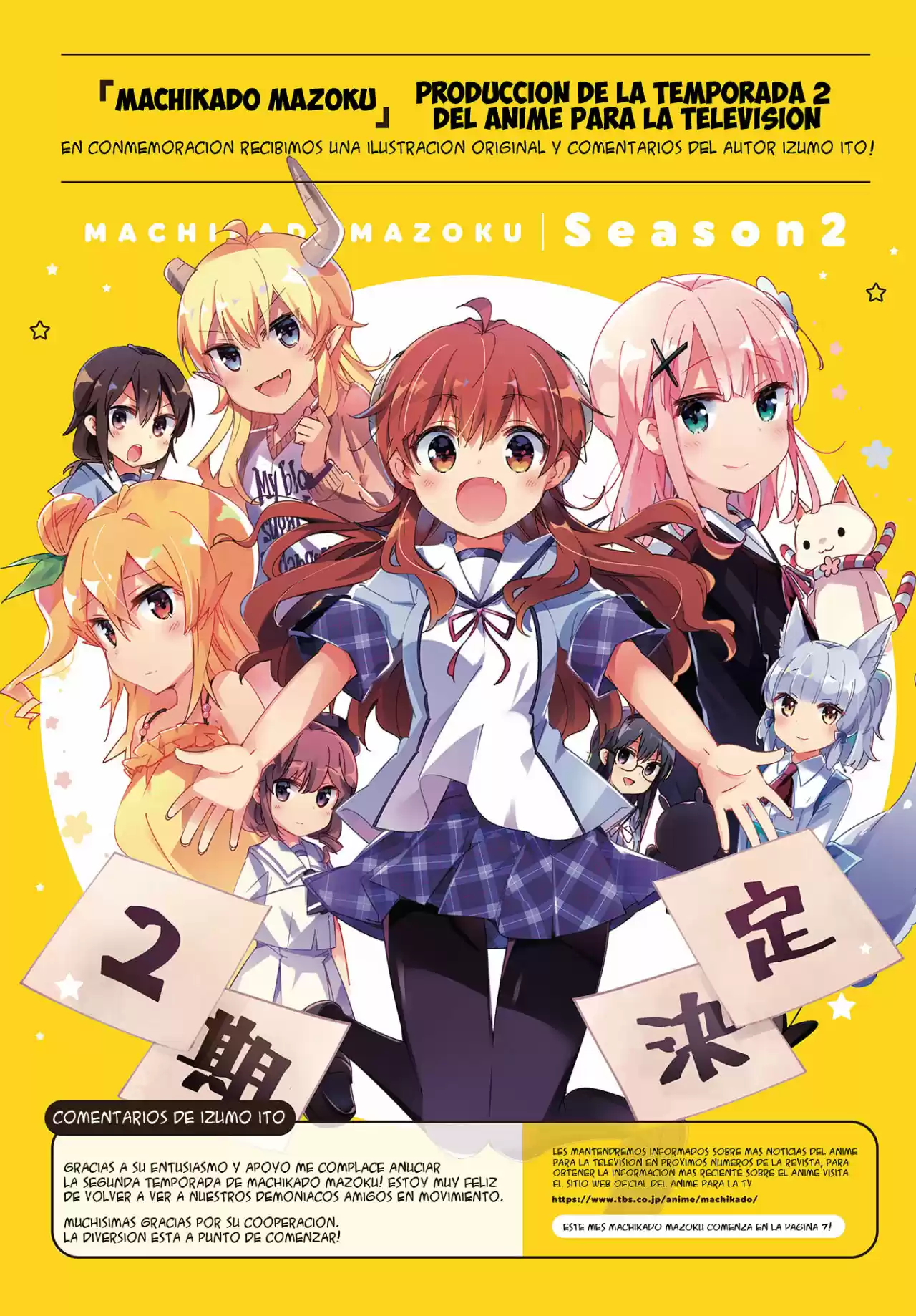 Machikado Mazoku - Capítulo 74 - Página 5 - LectorTMOo