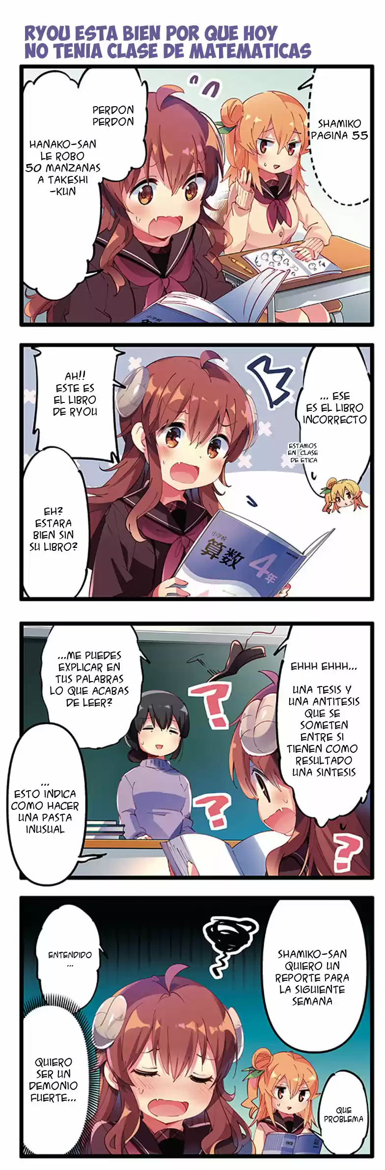 Machikado Mazoku - Capítulo 78 - Página 4 - LectorTMOo