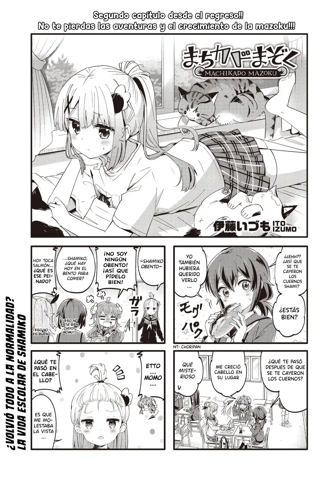 Machikado Mazoku - Capítulo 86 - Página 1 - LectorTMOo