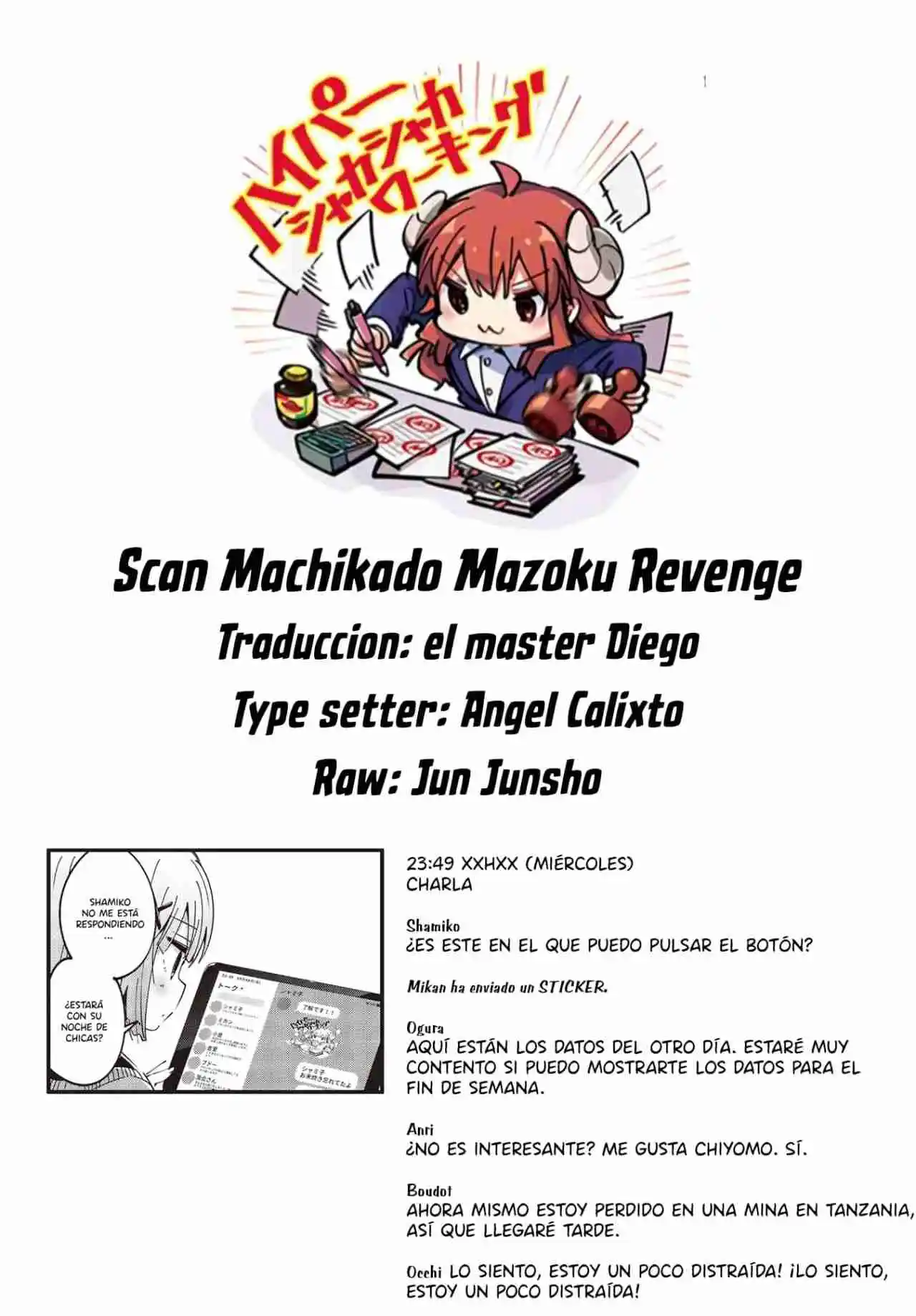 Machikado Mazoku - Capítulo 89 - Página 14 - LectorTMOo
