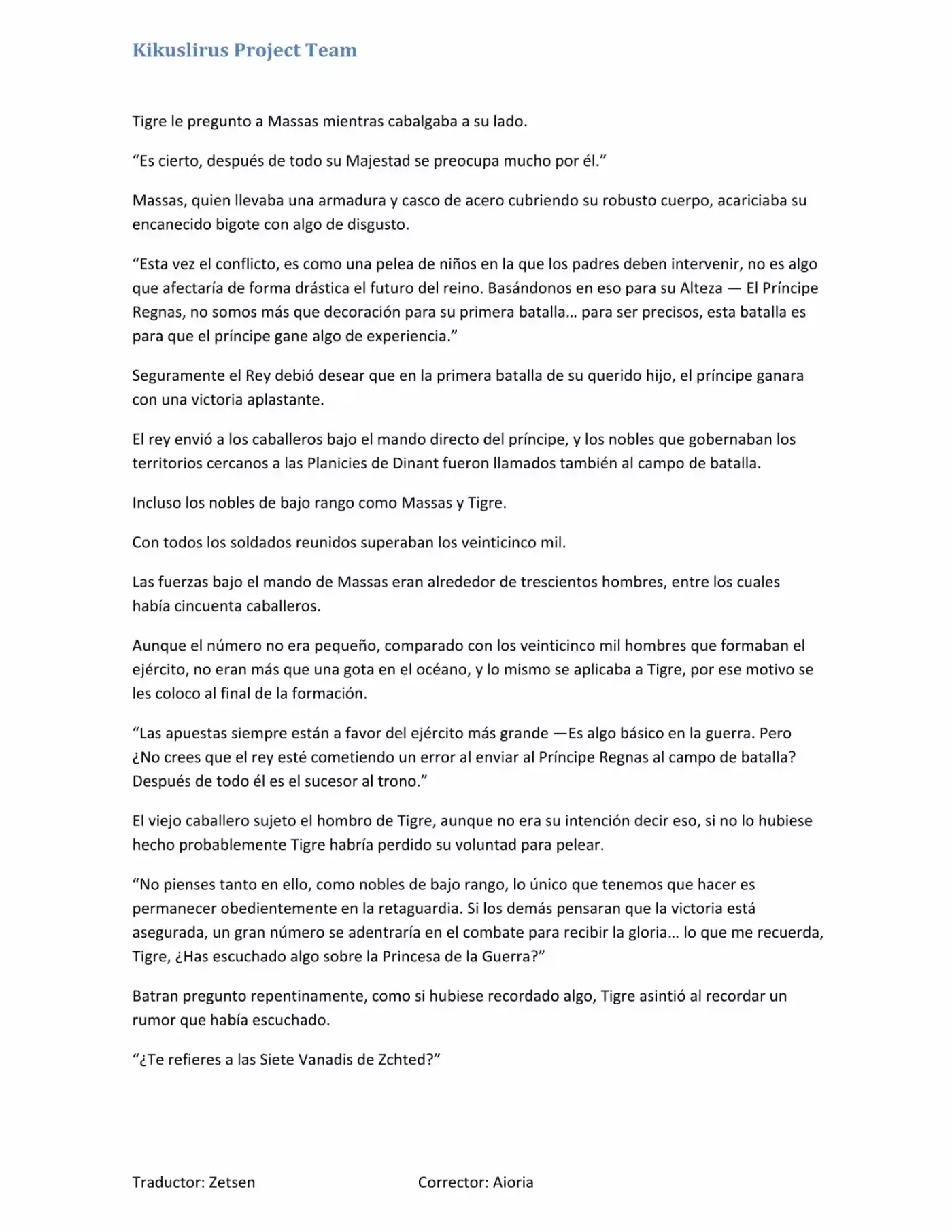 Madan No Ō To Vanadis (Novela) - Capítulo 1 - Página 11 - LectorTMOo
