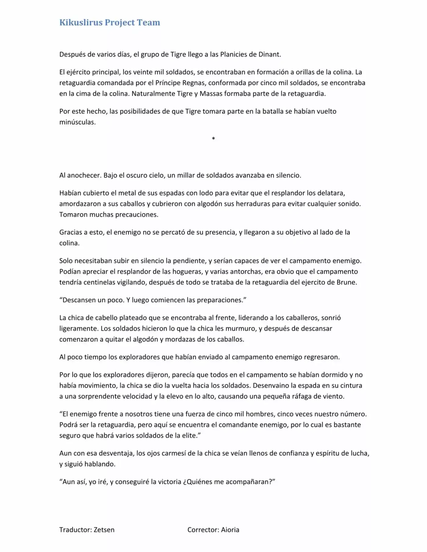 Madan No Ō To Vanadis (Novela) - Capítulo 1 - Página 15 - LectorTMOo