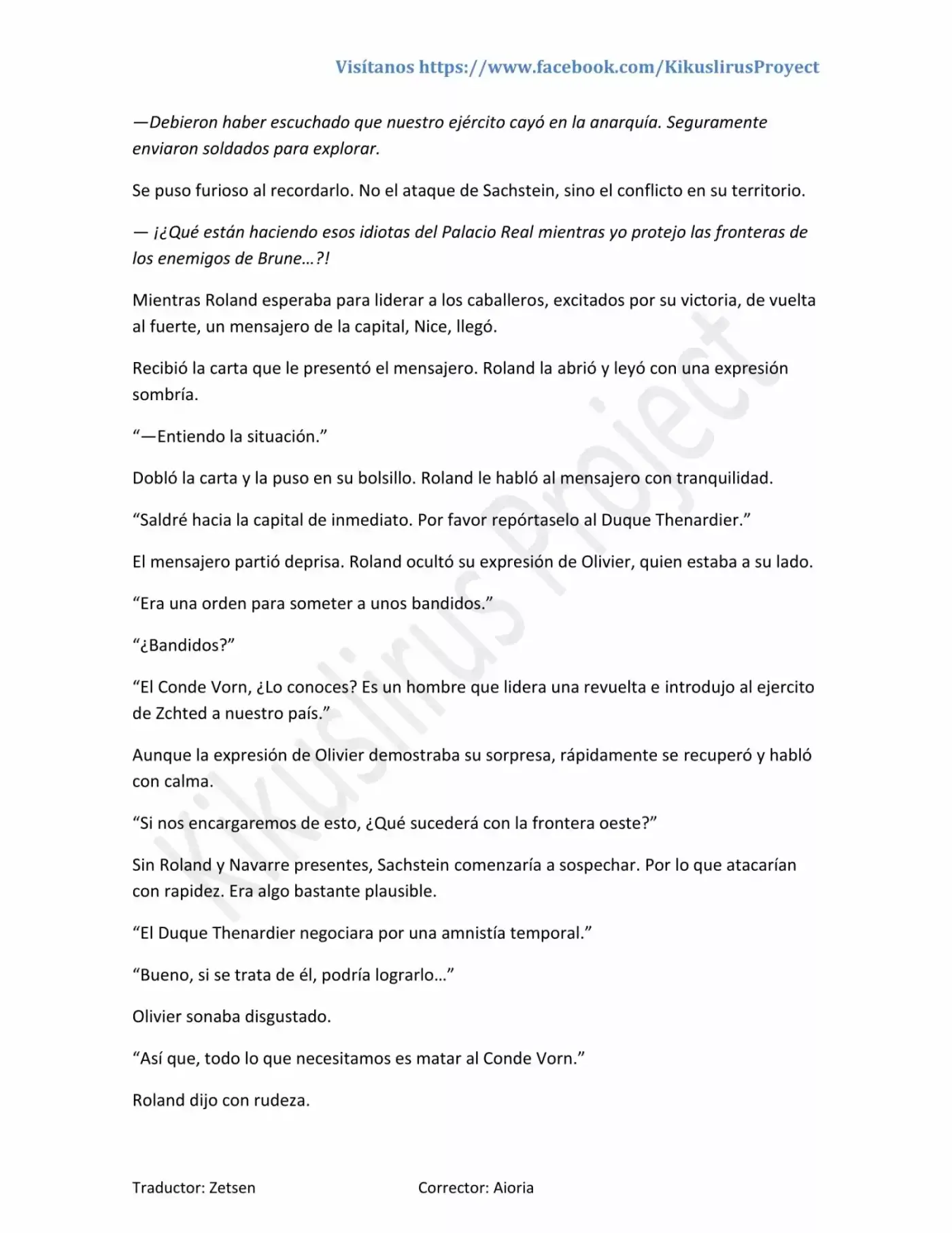 Madan No Ō To Vanadis (Novela) - Capítulo 11 - Página 6 - LectorTMOo