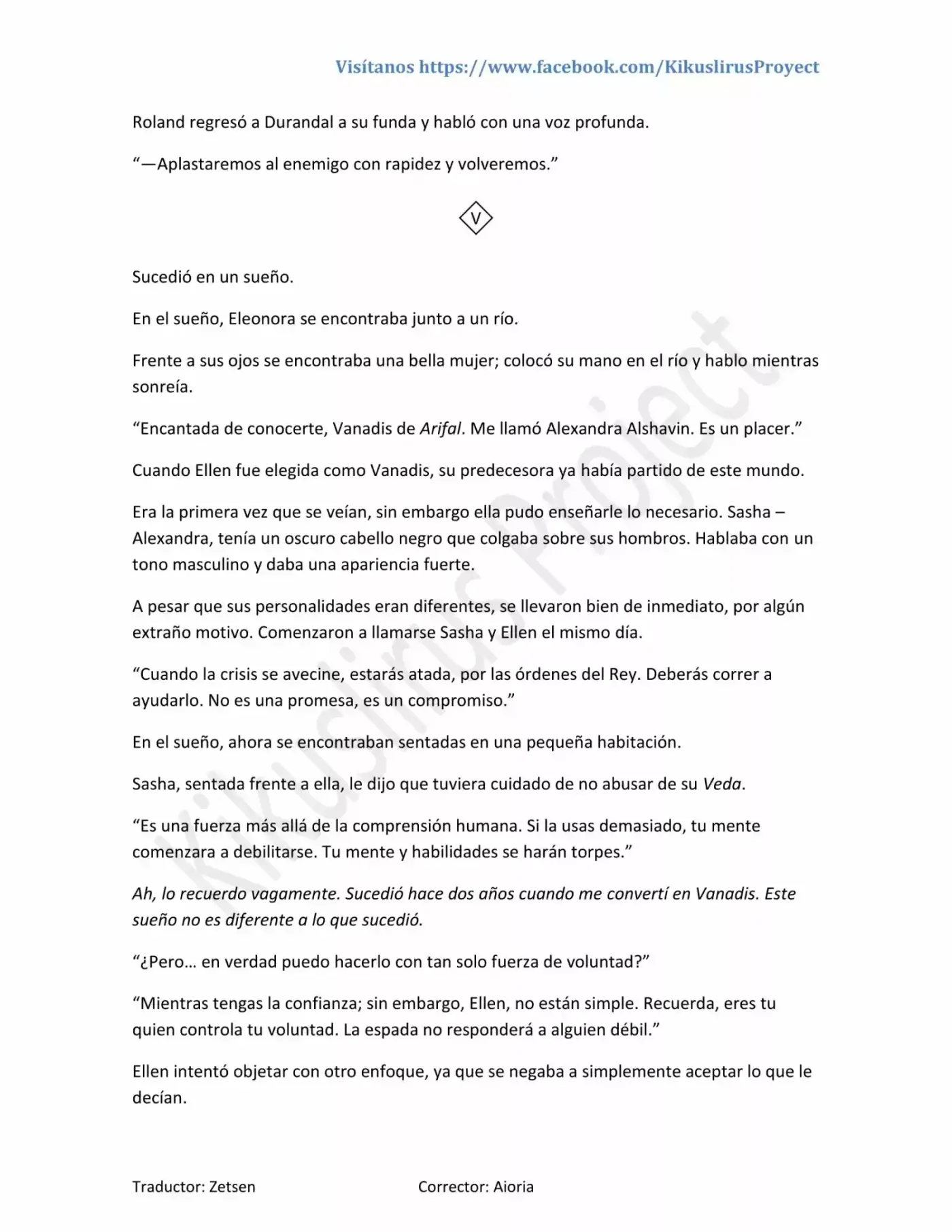 Madan No Ō To Vanadis (Novela) - Capítulo 11 - Página 8 - LectorTMOo
