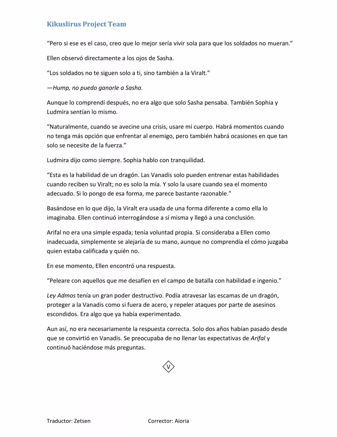 Madan No Ō To Vanadis (Novela) - Capítulo 11 - Página 9 - LectorTMOo