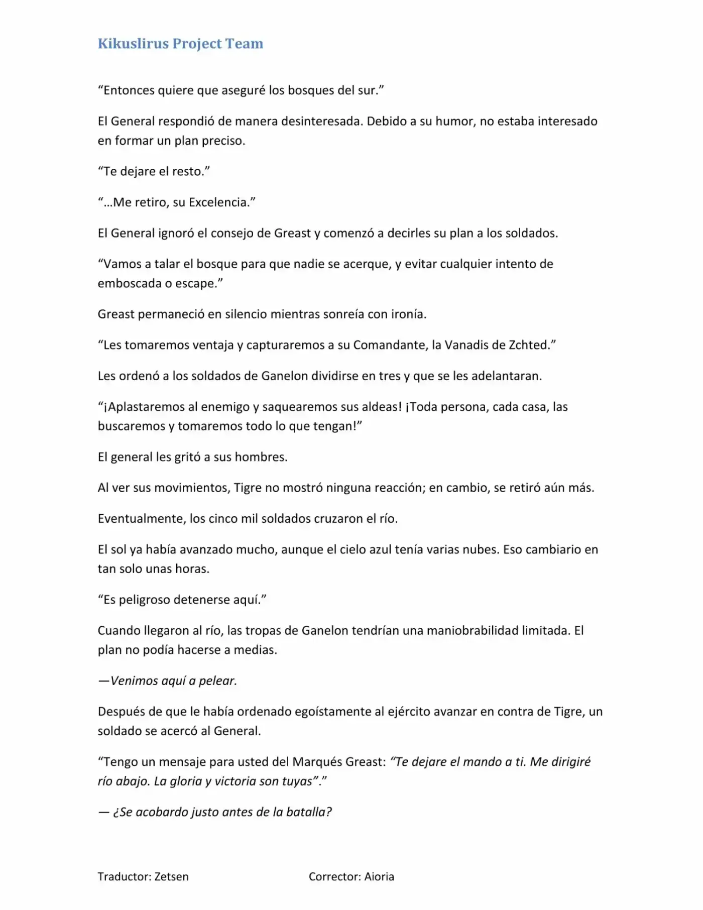 Madan No Ō To Vanadis (Novela) - Capítulo 12 - Página 15 - LectorTMOo