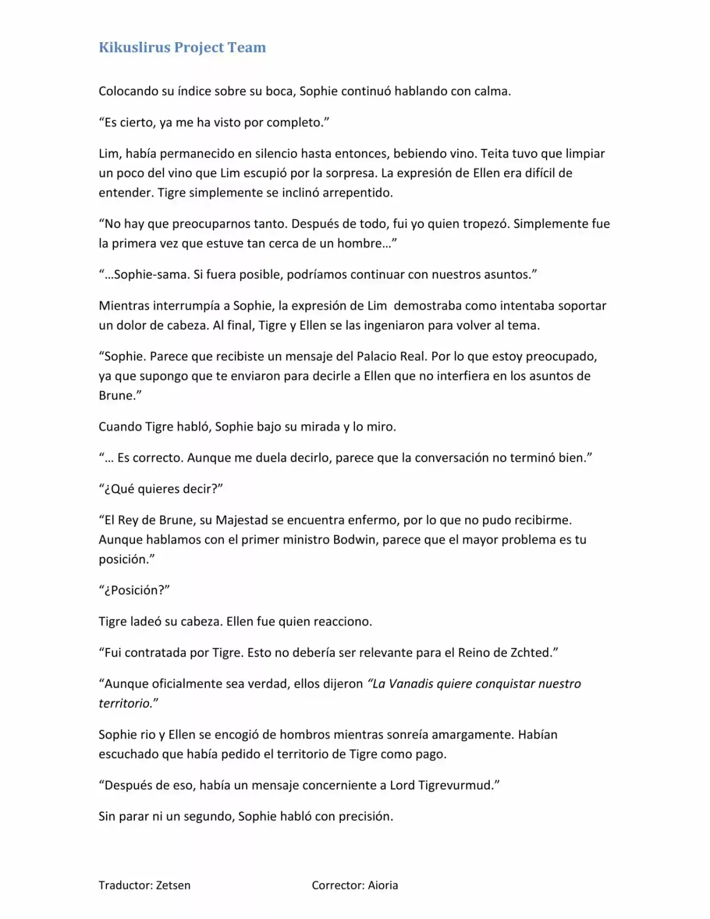 Madan No Ō To Vanadis (Novela) - Capítulo 13 - Página 19 - LectorTMOo
