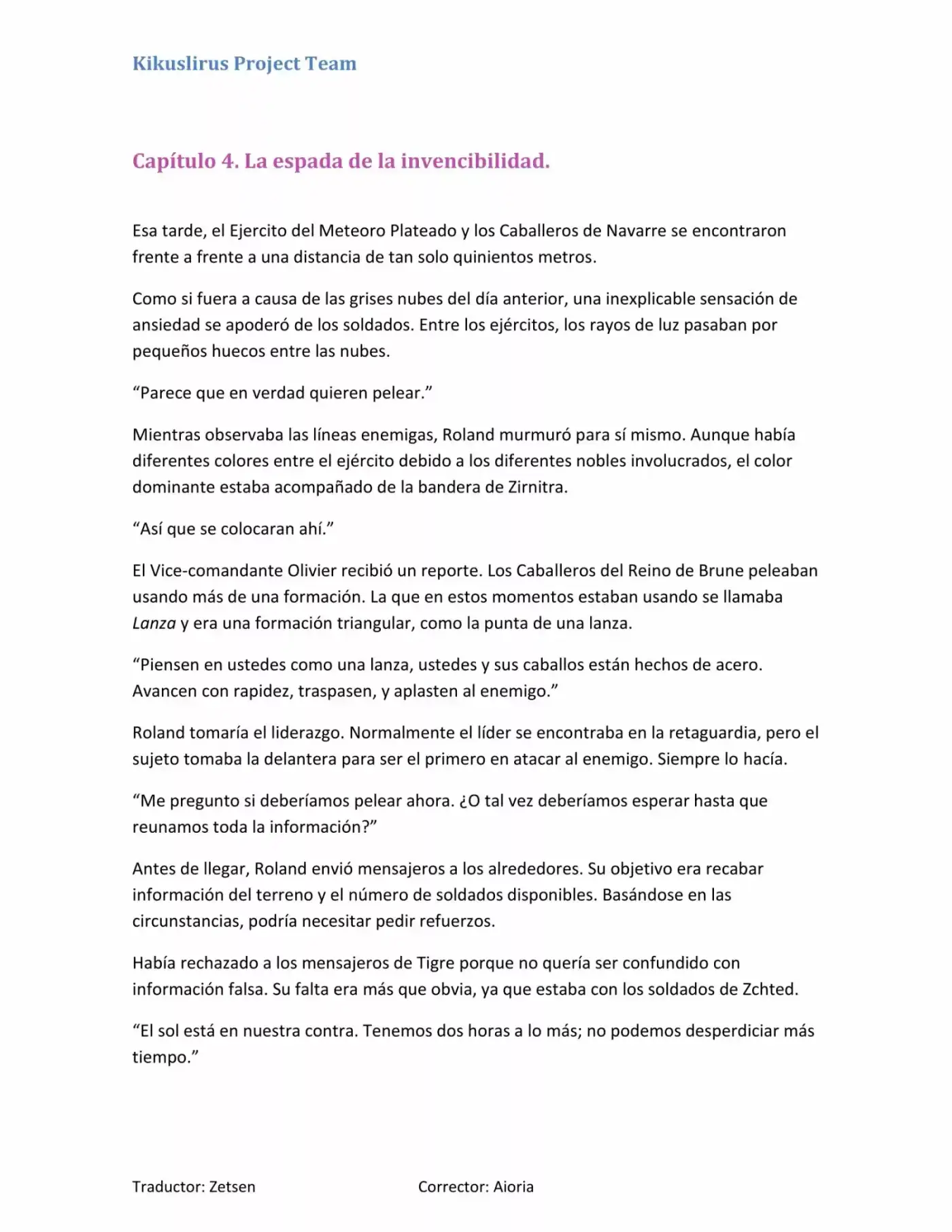 Madan No Ō To Vanadis (Novela) - Capítulo 14 - Página 1 - LectorTMOo
