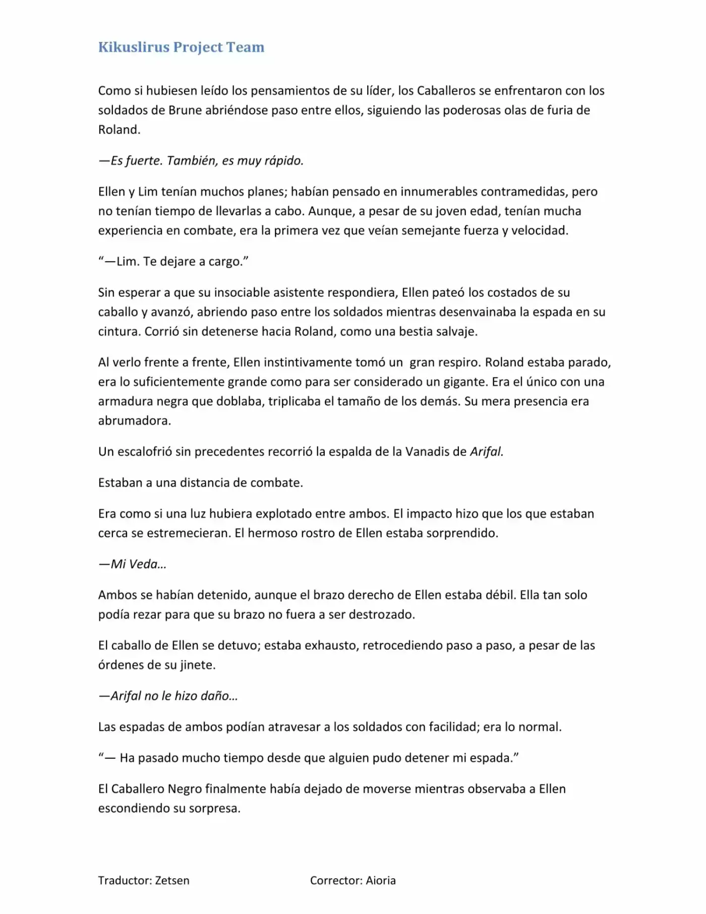 Madan No Ō To Vanadis (Novela) - Capítulo 14 - Página 3 - LectorTMOo