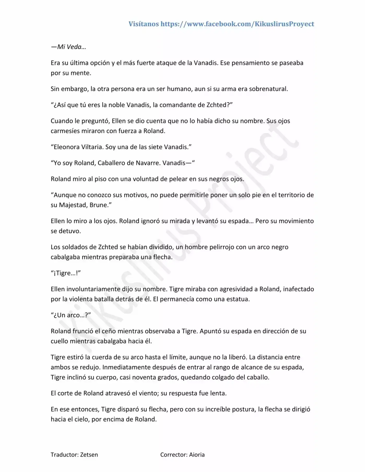 Madan No Ō To Vanadis (Novela) - Capítulo 14 - Página 8 - LectorTMOo