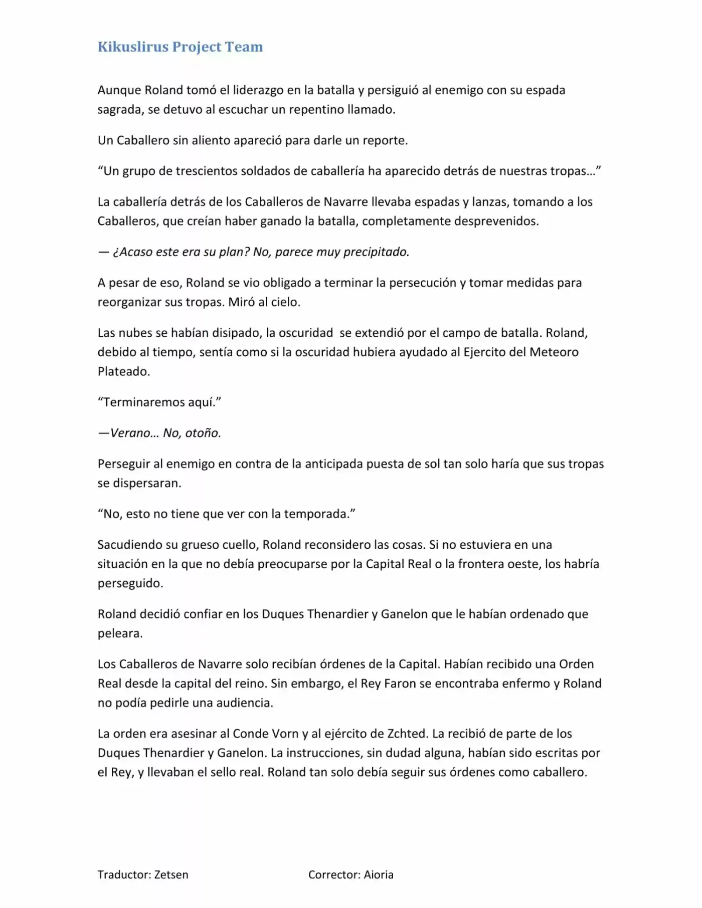 Madan No Ō To Vanadis (Novela) - Capítulo 14 - Página 15 - LectorTMOo