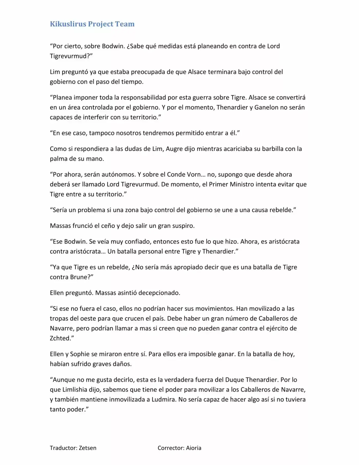 Madan No Ō To Vanadis (Novela) - Capítulo 14 - Página 33 - LectorTMOo