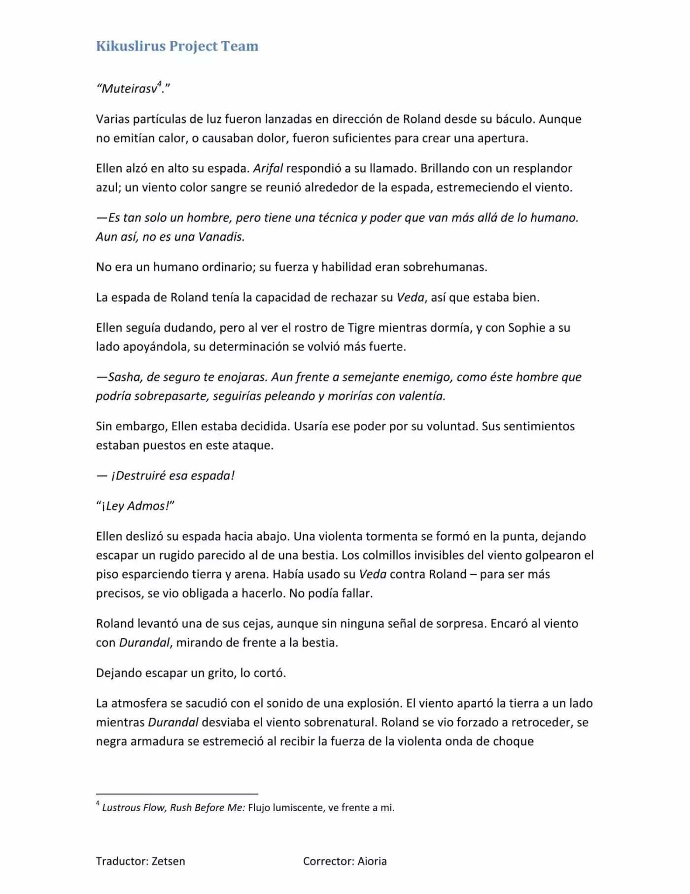 Madan No Ō To Vanadis (Novela) - Capítulo 15 - Página 30 - LectorTMOo