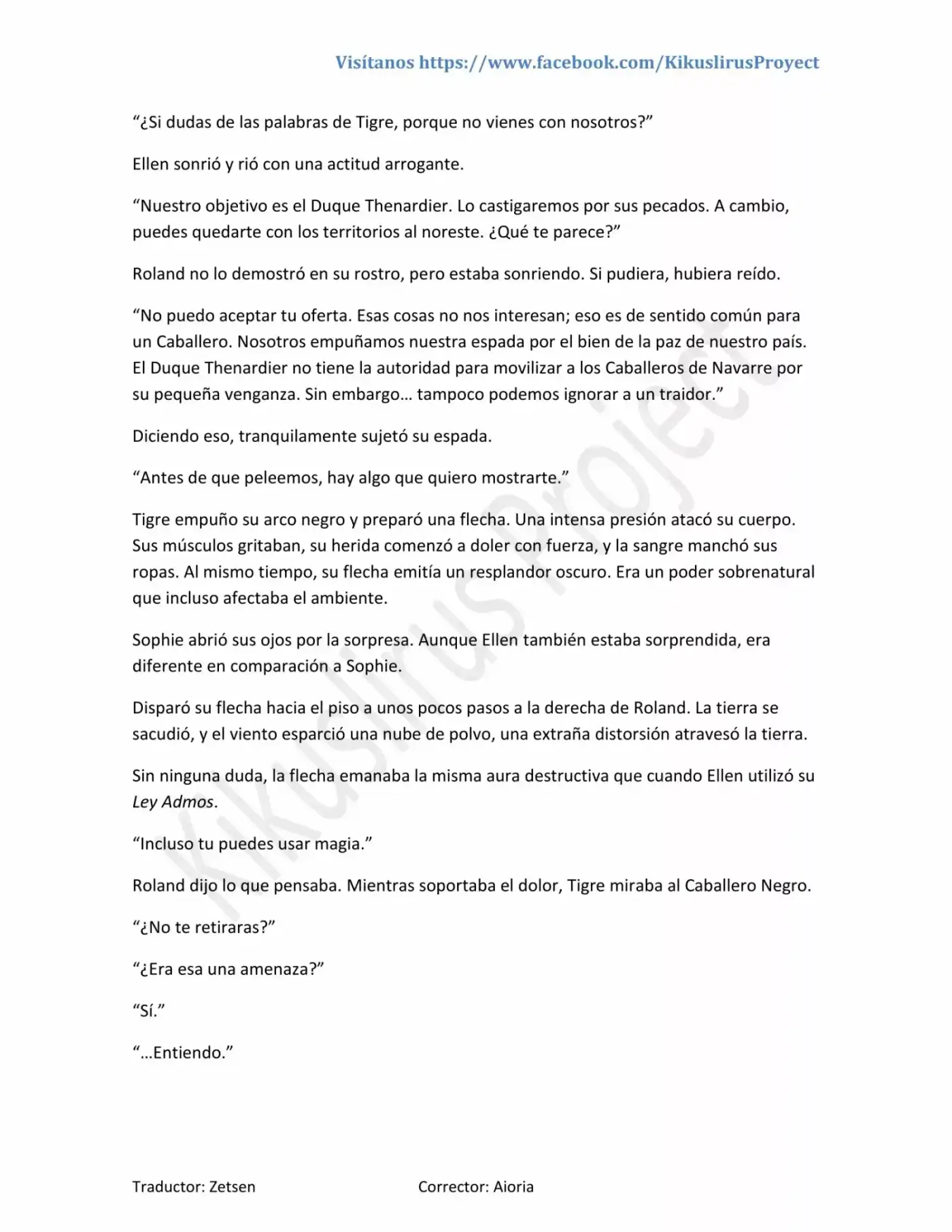 Madan No Ō To Vanadis (Novela) - Capítulo 15 - Página 35 - LectorTMOo