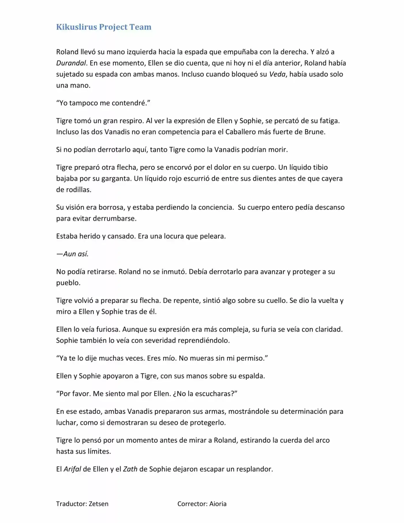 Madan No Ō To Vanadis (Novela) - Capítulo 15 - Página 36 - LectorTMOo