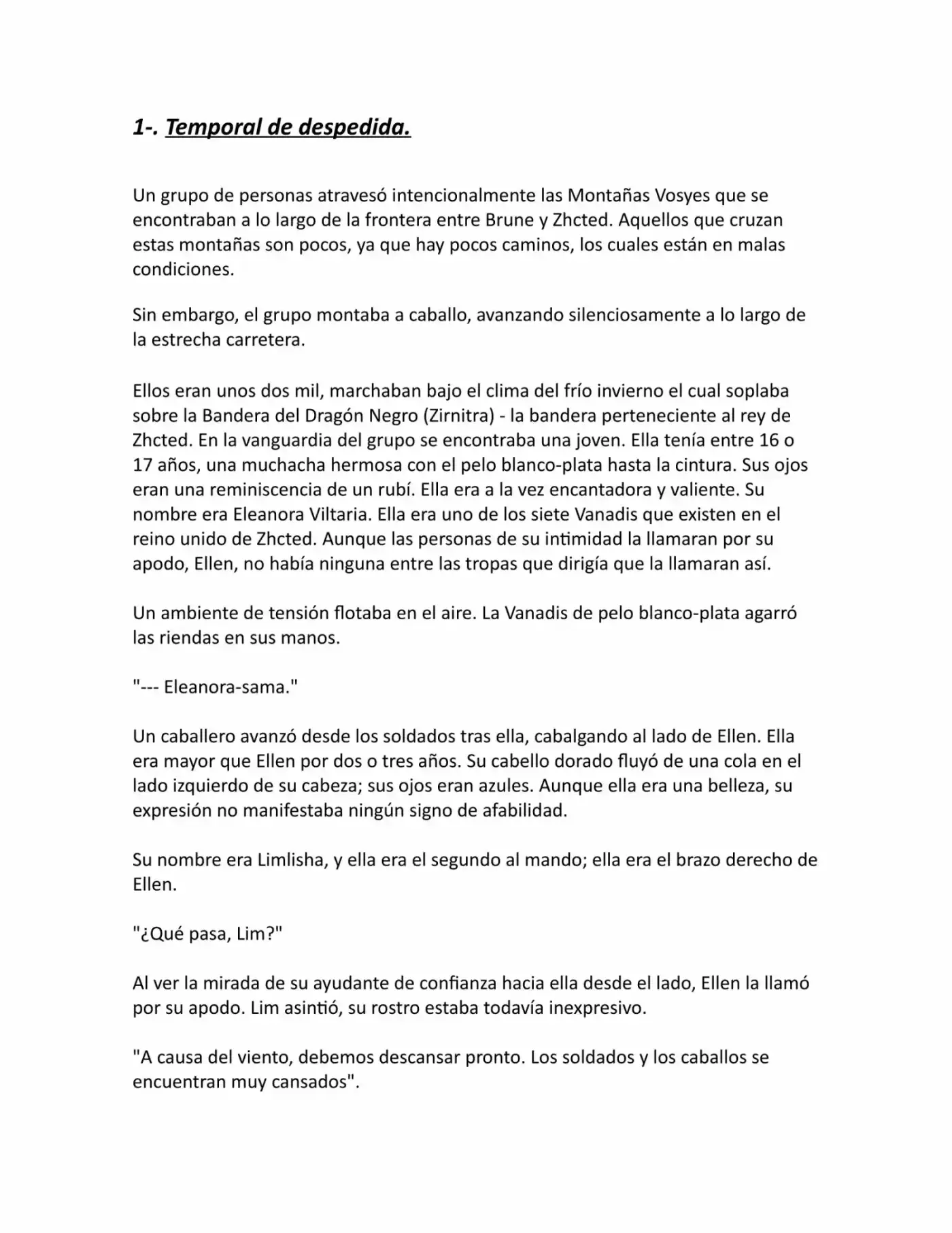 Madan No Ō To Vanadis (Novela) - Capítulo 16 - Página 4 - LectorTMOo
