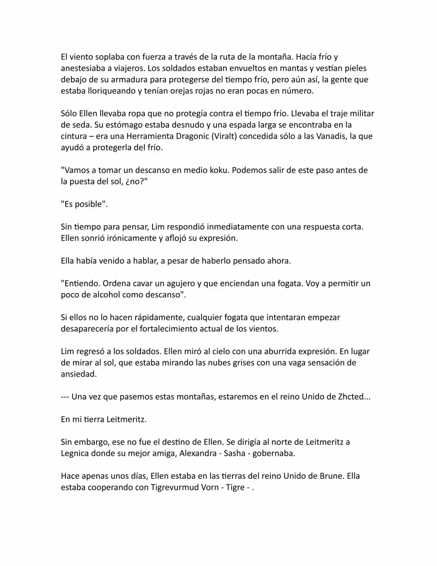 Madan No Ō To Vanadis (Novela) - Capítulo 16 - Página 5 - LectorTMOo